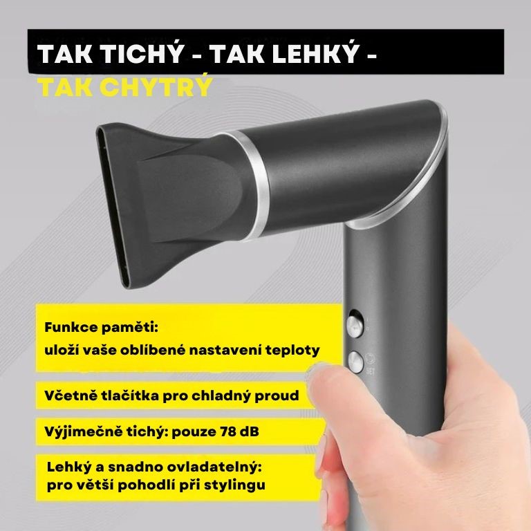 VITALmaxx Fén na vlasy a Hairstyler s BLDC motorem STYLE & SHINE 15537 (1)